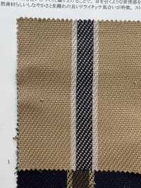 14353 Sarja Pesada De Algodão Tingida Com Fio[Têxtil / Tecido] SUNWELL subfoto