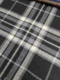 16362 Xadrez Xadrez Em Espinha De Peixe De Algodão Orgânico Tingido De Fio[Têxtil / Tecido] SUNWELL subfoto