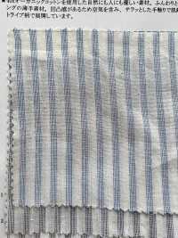 35368 Listras Franzidas De Algodão Orgânico De 40 Fios[Têxtil / Tecido] SUNWELL subfoto