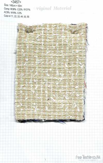 3457 Tweed fantasia Slit Mole