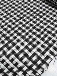 7212 Lã Seda Preto E Branco Canto[Têxtil / Tecido] Tecido Fino subfoto
