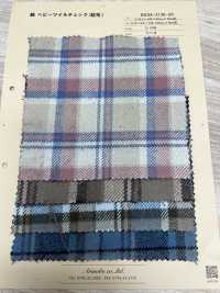 INDIA-2136-SP Xadrez De Sarja Pesada De Algodão (Felpudo)[Têxtil / Tecido] ARINOBE CO., LTD. subfoto