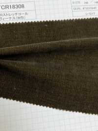 TCR18308 31W Poliéster Algodão Rayon Stretch Corduroy Lavadora Especial Processamento (Largura)[Têxtil / Tecido] Kumoi Beauty (Chubu Velveteen Corduroy) subfoto