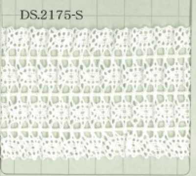 DS2175-S Renda elástica franzida 48 mm