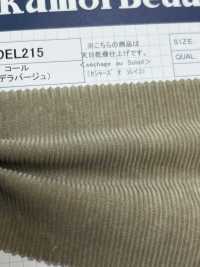 DEL215 Veludo Delavage 14W (Seco Ao Sol)[Têxtil / Tecido] Kumoi Beauty (Chubu Velveteen Corduroy) subfoto