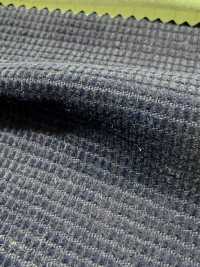 MK3500-ID Dobby Caramel Corduroy Indigo[Têxtil / Tecido] Kumoi Beauty Foto secundária