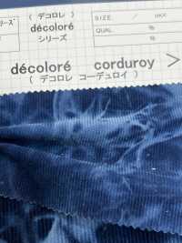DCL308-ID Decorore 22W Light Summer Veludo Corduroy Tingimento Indigo[Têxtil / Tecido] Kumoi Beauty (Chubu Velveteen Corduroy) subfoto