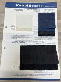 SRL1620 Broca Para Jeans Elástico De Linho 8 Onças (3/1)[Têxtil / Tecido] Kumoi Beauty (Chubu Velveteen Corduroy) subfoto