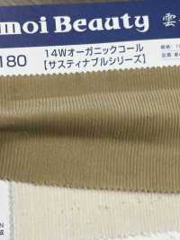 OG2180 Algodão 14W/veludo Cotelê Orgânico[Têxtil / Tecido] Kumoi Beauty (Chubu Velveteen Corduroy) subfoto