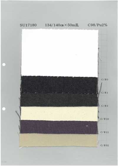 SU17180 Denim colorido stretch 12oz