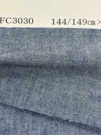 FC3030-B Indigo 30/1 Cor Chambray B[Têxtil / Tecido] Têxtil Yoshiwa subfoto