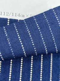 PMM2280-dotstripe Listra Com Estampa De Descarga De Cambraia[Têxtil / Tecido] Têxtil Yoshiwa subfoto