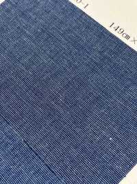 22280-1 Verificação De Pino índigo[Têxtil / Tecido] Têxtil Yoshiwa subfoto