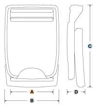 WB-H Fivela YKK WB-H Fivela De Cinto[Fivelas E Anel] YKK Foto secundária