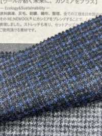 1022374 1/14 RE:NEWOOL® Cashmere (Gun Club)[Têxtil / Tecido] Takisada Nagoya subfoto