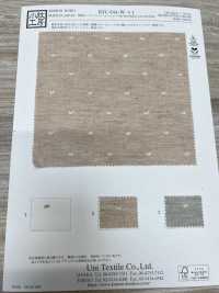KYC644-W-D1 Dobby De Corte De Algodão Orgânico Não Tingido[Têxtil / Tecido] Uni Textile subfoto