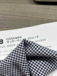 918 COOLMAX Seersucker Check Stretch[Têxtil / Tecido] VANCET subfoto