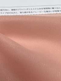 017-2 Superfície De Lavagem De Areia Com Listras Brilhantes Georgette[Têxtil / Tecido] Suncorona Oda subfoto