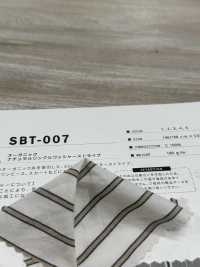 SBT-007 Listras Lavadas Com Rugas Naturais Orgânicas[Têxtil / Tecido] Fibra Kuwamura subfoto