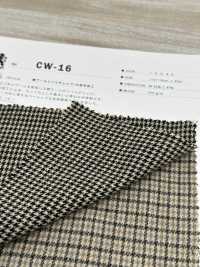 CW-16 Sarja De Algodão Xadrez/W Fuzzy Processamento[Têxtil / Tecido] Fibra Kuwamura subfoto