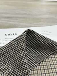 CW-16 Sarja De Algodão Xadrez/W Fuzzy Processamento[Têxtil / Tecido] Fibra Kuwamura subfoto