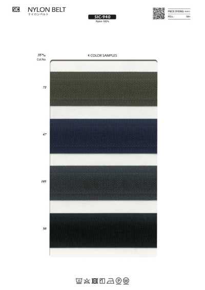 SIC-940 Cinto de nylon