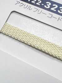 122-323 Cordão Plano Médio Sem Acrílico[Cabo De Fita] DARIN subfoto