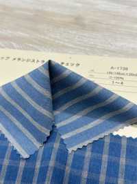 A-1739 Top Melange Stripe Check[Têxtil / Tecido] ARINOBE CO., LTD. subfoto