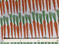 850396 Tela De Linho Com Estampa Natural Cenoura[Têxtil / Tecido] VANCET subfoto