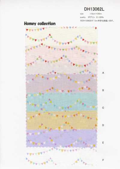 DH13062S Tecido para camisa Homy (Garland) meia dobra