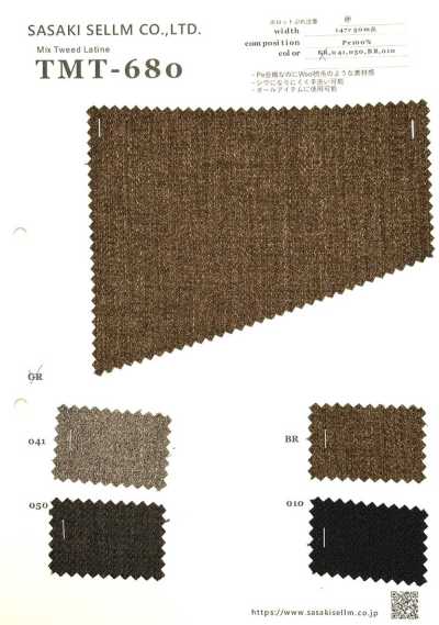 TMT-680 Tweed ratiné misto
