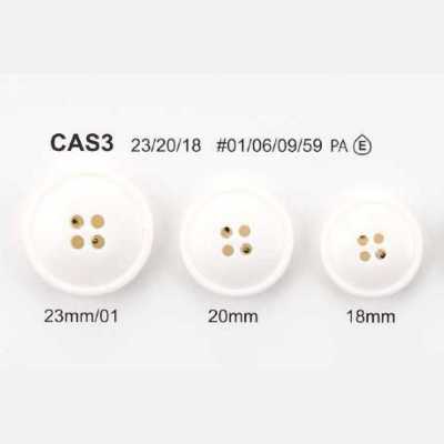 CAS3 Botão de resina de náilon com 4 furos