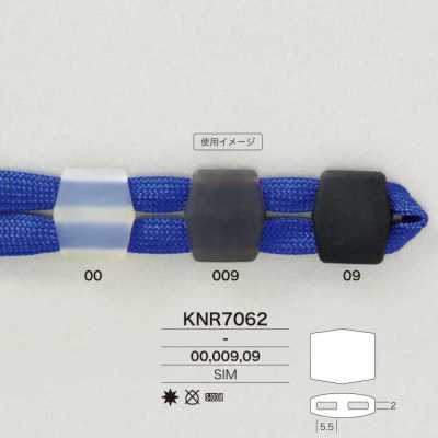 KNR7062 Ferragens para cordão de silicone