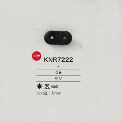 KNR7222 Ferragem para cordão tipo nariz de porco em silicone
