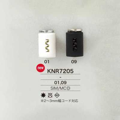 KNR7205 Ferragens para cordão em silicone/fundido sob pressão