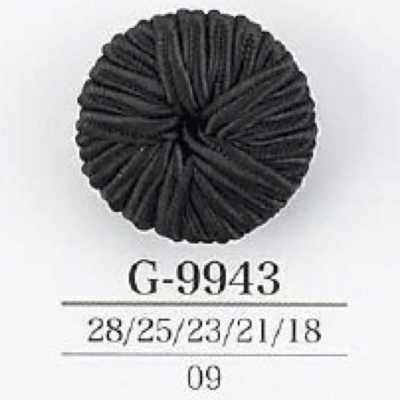 G9943 Botão com haste em túnel de resina de cordão/nylon