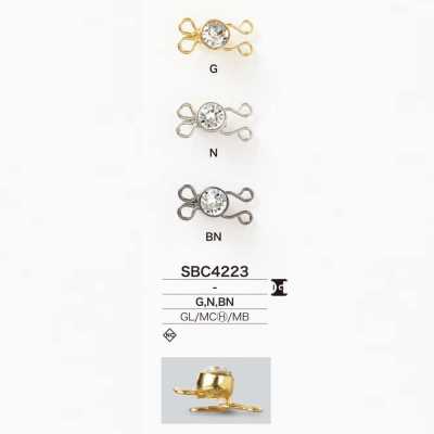 SBC4223 Colchete de mola em vidro/Hi-Cast/latão