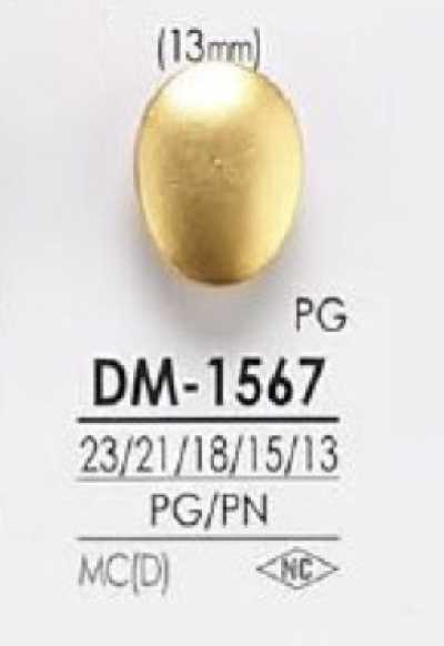 DM1567 Botão com haste em anel circular e meio anel fundido sob pressão