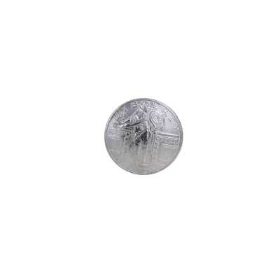 DM2252 Botão de haste em anel circular meia argola em metal de alta qualidade/latão