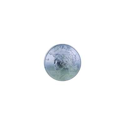 DM2250 Botão com haste em anel circular, em metal/latão