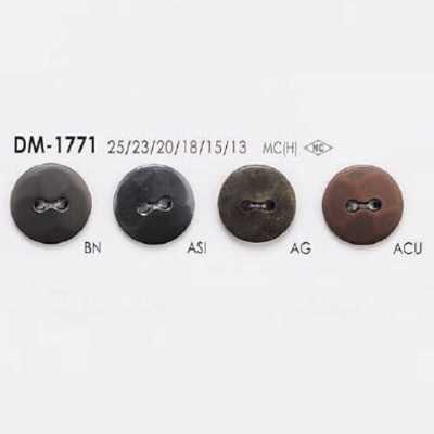 DM1771 Botão de metal de dois furos