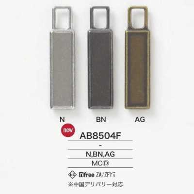 AB8504F Ponteira de zíper fundida sob pressão