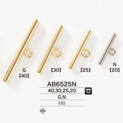 AB6525N Botão Duffle de Latão