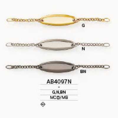 AB4097N Cabide para colarinho em fundição sob pressão/latão