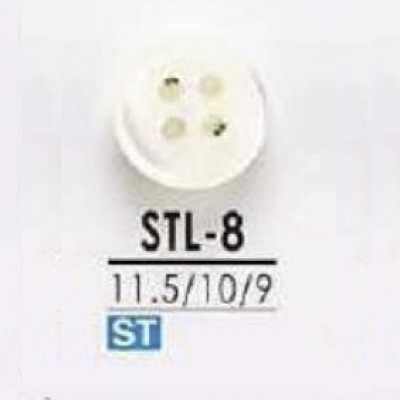 STL8 Botão de concha Takase de 4 furos