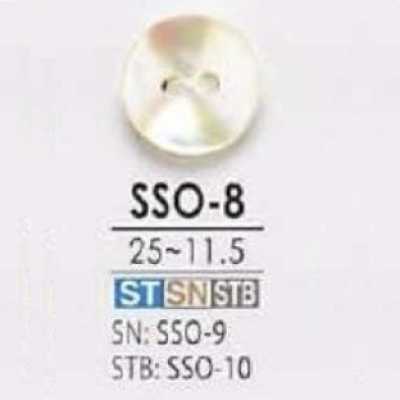 SSO8 Botão de concha de 2 furos