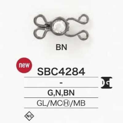 SBC4284 Outros botões feitos de vidro/metal alto/latão