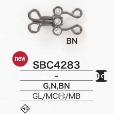 SBC4283 Outros botões, de vidro/metal alto/latão