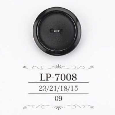 LP7008 Botão de dois furos em resina de caseína