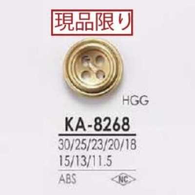 KA8268 Botão de resina ABS com 4 furos frontais